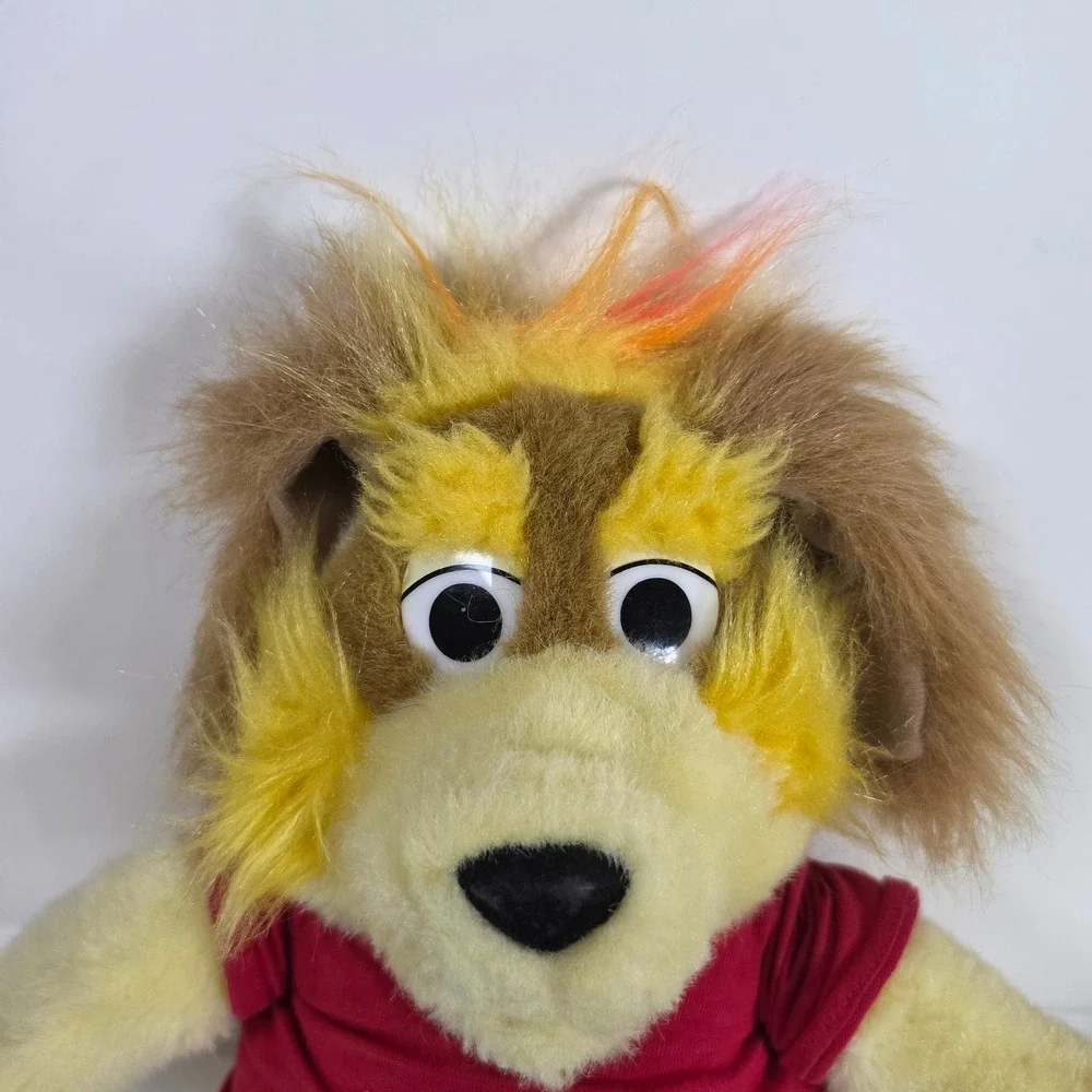 Vintage Addison Wesley Scott Foresman Jake Dog Plush Hand Puppet 16